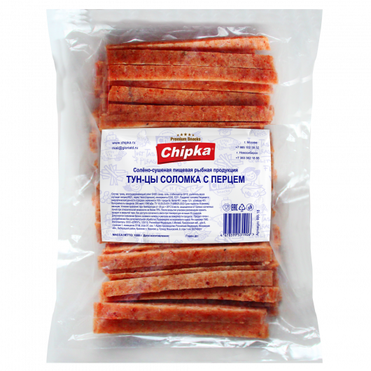 Тун-цы соломка с перцем