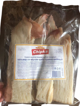 Кальмар со вкусом краба сушено-вяленый
