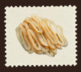 Кольца кальмара солено-сушеные