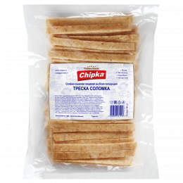 Треска соломка солено-сушеная
