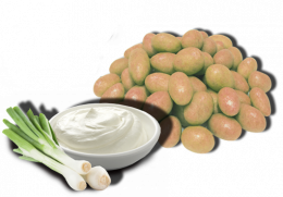 Арахис со вкусом "Сметана - зелень"