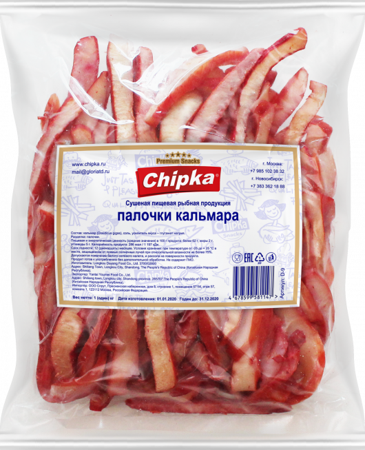 Палочки кальмара